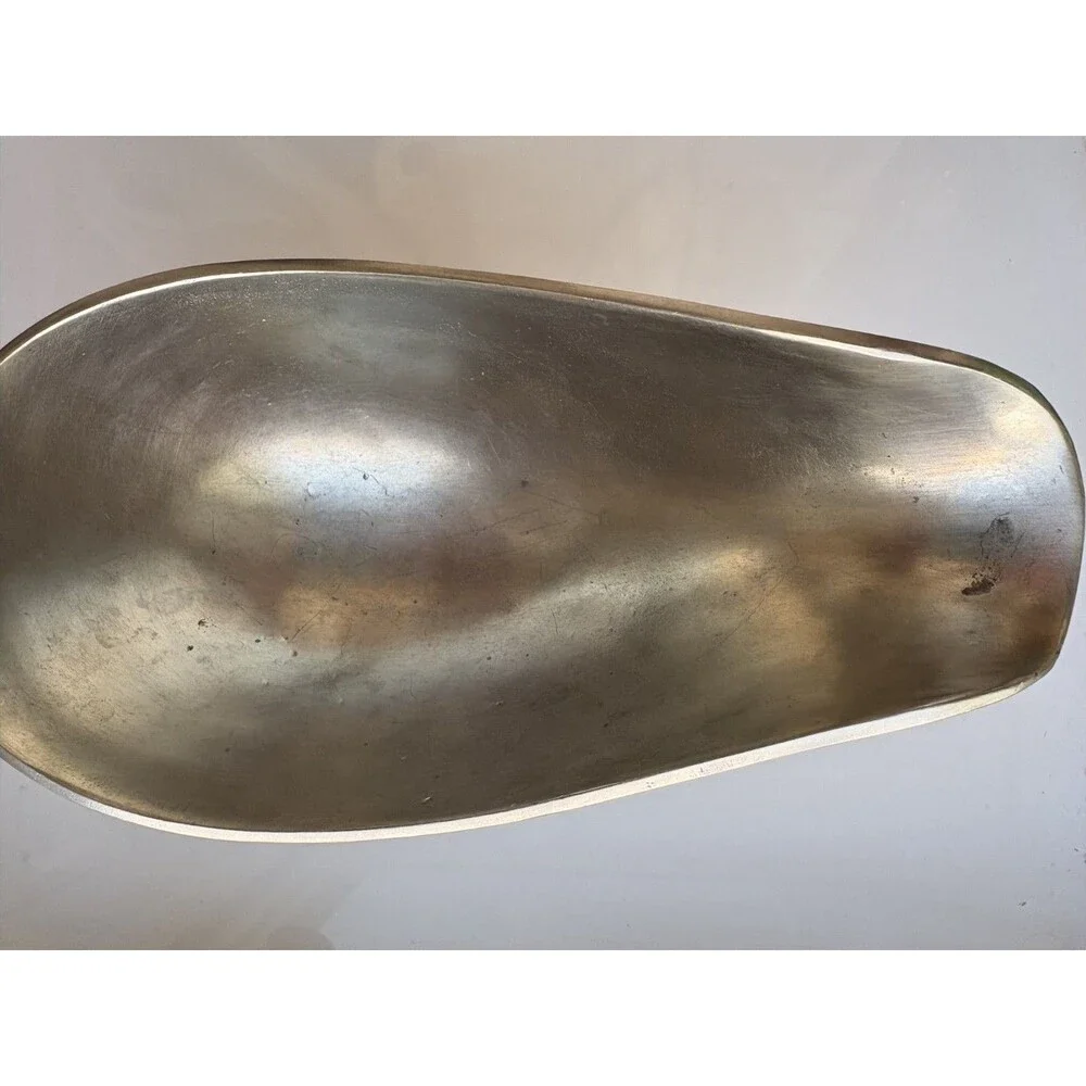 MATCH Italian made Pewter Gravy Boat $273.‎ Medium size - Excellent condition